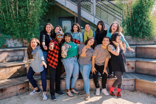 Group photo of Latinx-Jewish cohort